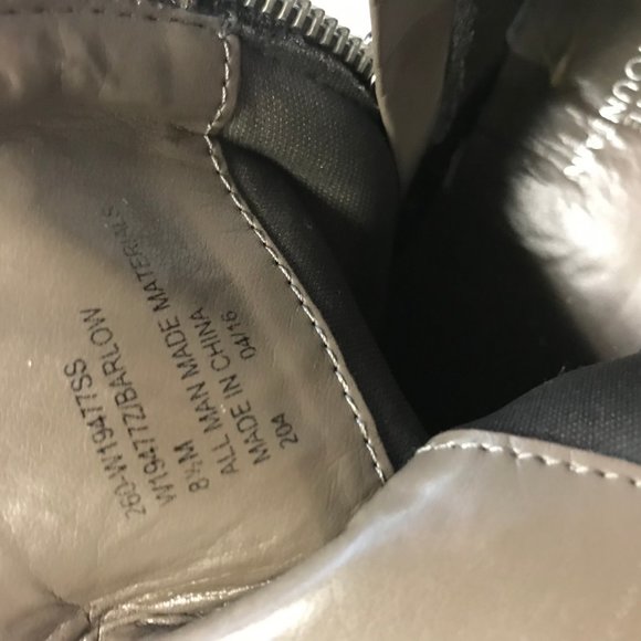 White Mountain Round Toe Zip Up Ankle Booties 8.5M - Picture 5 of 6